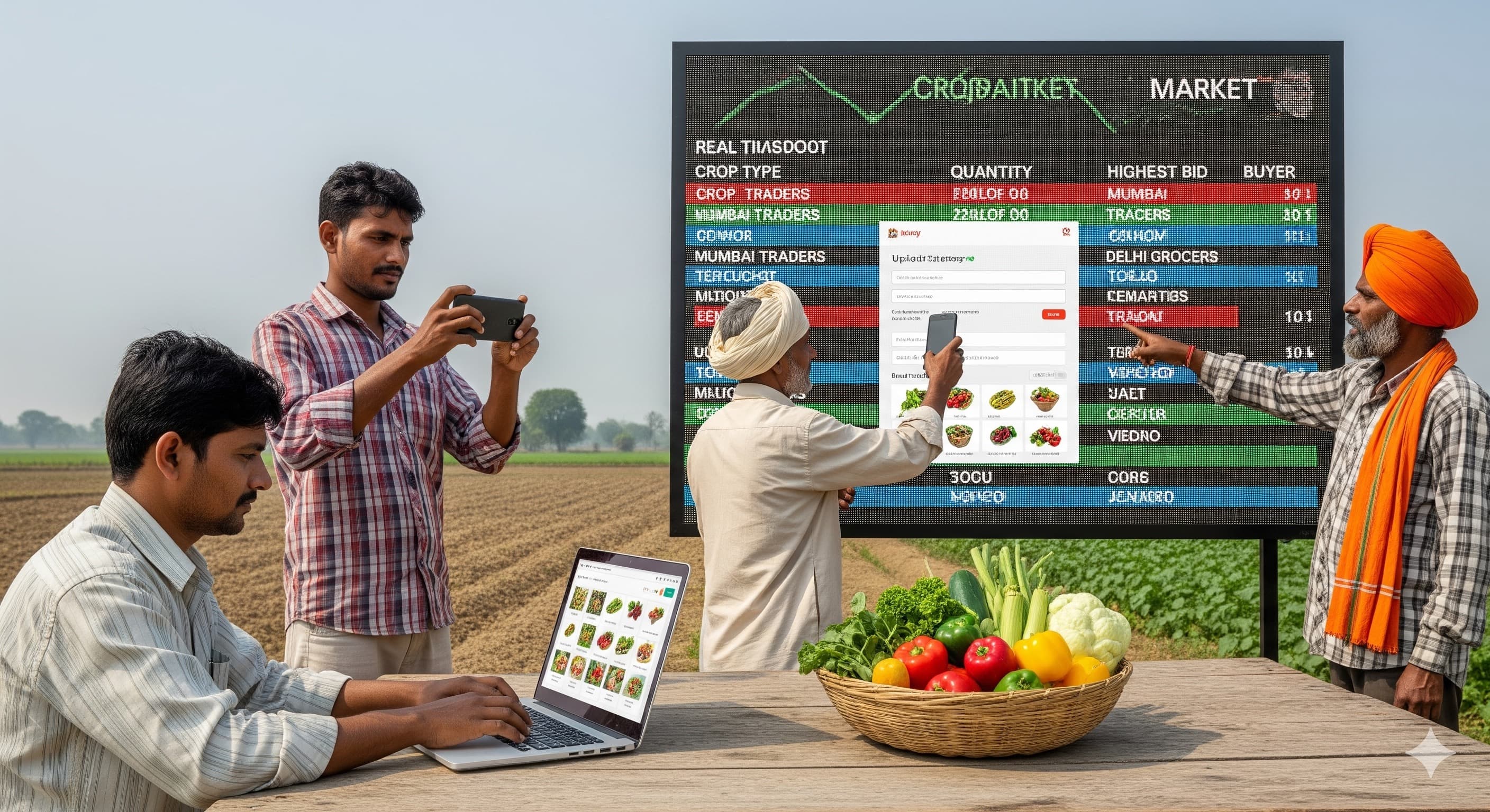 How Online Mandis Are Reshaping Agricultural Trade